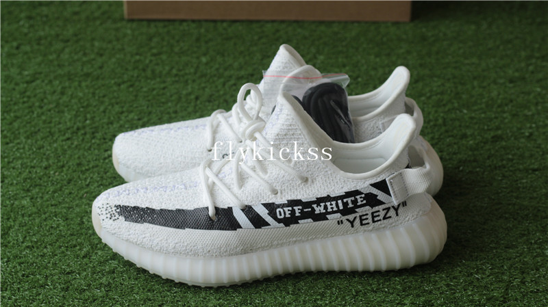 Off White x Adidas Yeezy Boost 350 V2 White